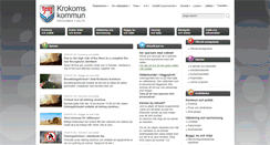 Desktop Screenshot of krokom.se