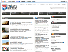 Tablet Screenshot of krokom.se